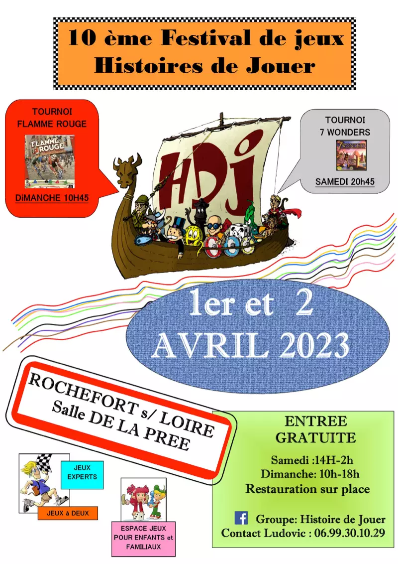 Official poster Histoires de Jouer 2023