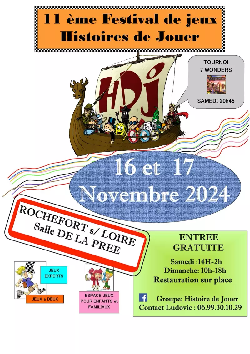 Affiche officielle Histoires de Jouer 2024