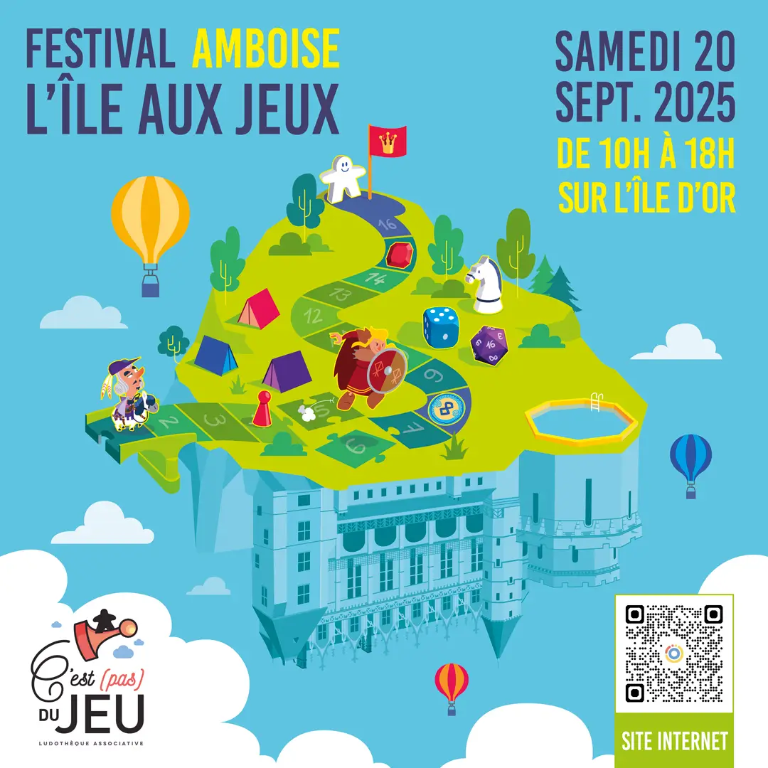 Affiche officielle L'île aux jeux 2025