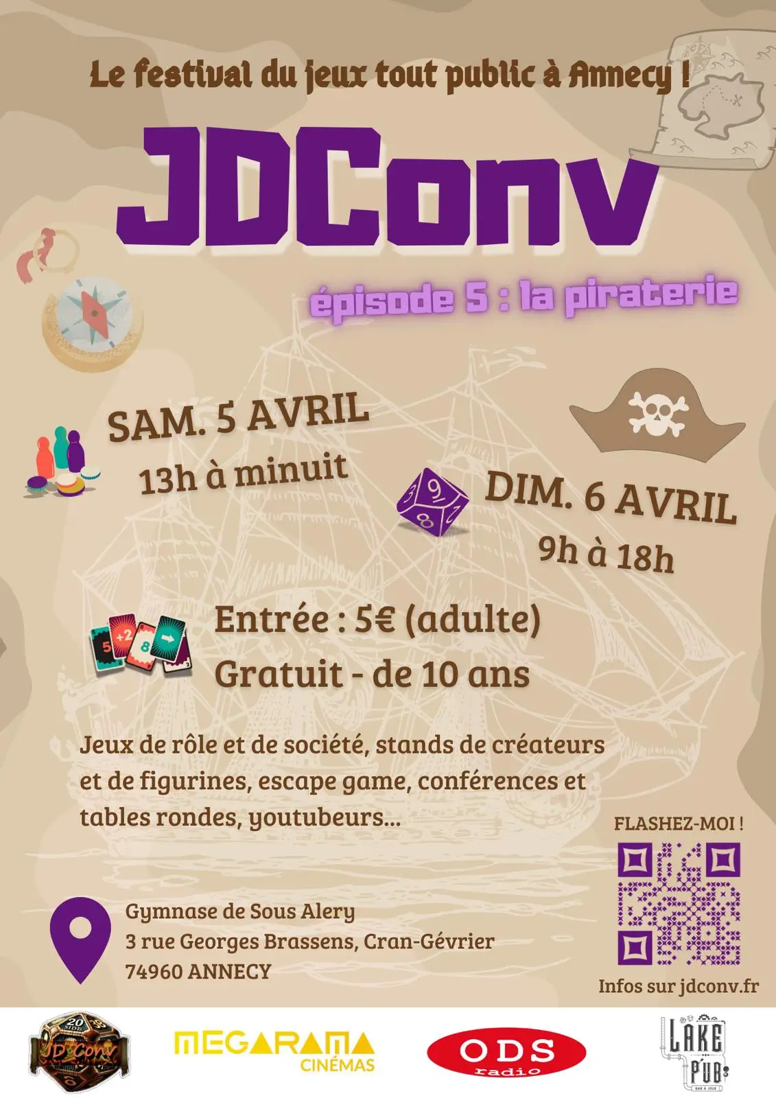 Affiche officielle JDConv 2025