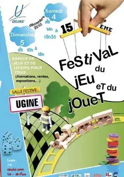 Affiche officielle Festival du Jeu et du Jouet 2010
