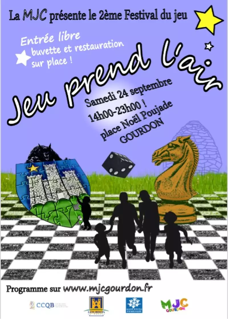 Official poster Jeu prend l'Air 2022