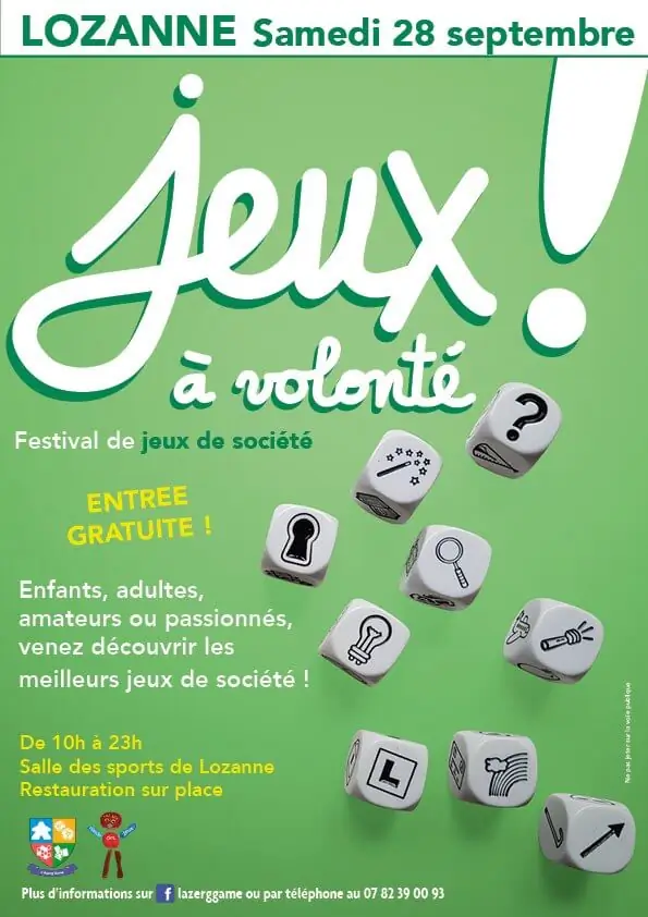 Official poster Jeux à Volonté ! 2019