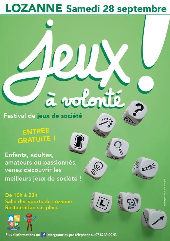 Affiche officielle Jeux à Volonté ! 2019