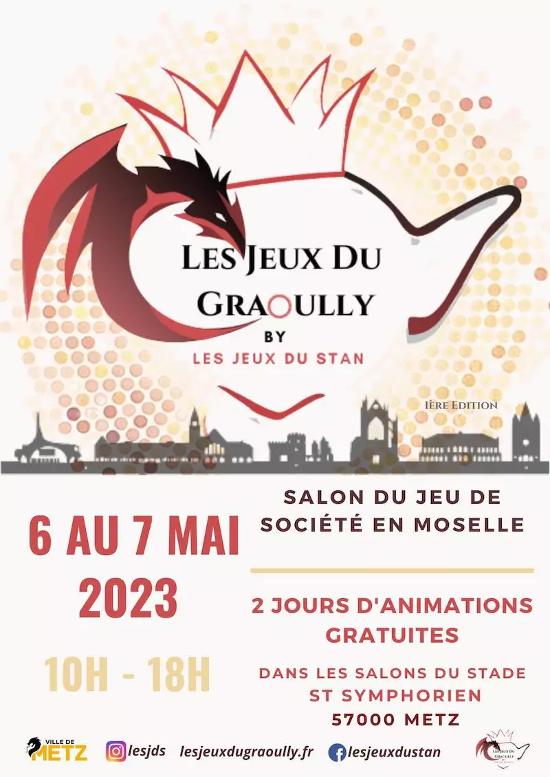 Affiche officielle Les Jeux du Graoully 2023
