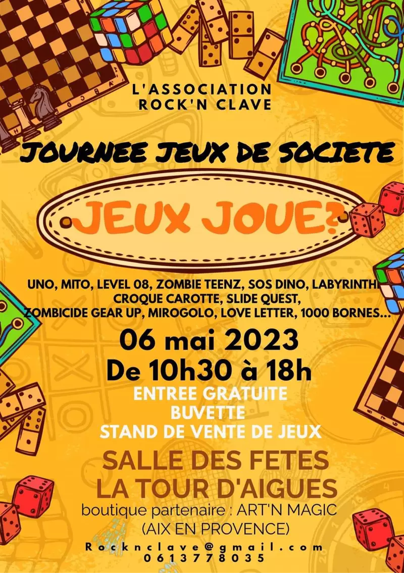 Affiche officielle Jeux joue ? 2023