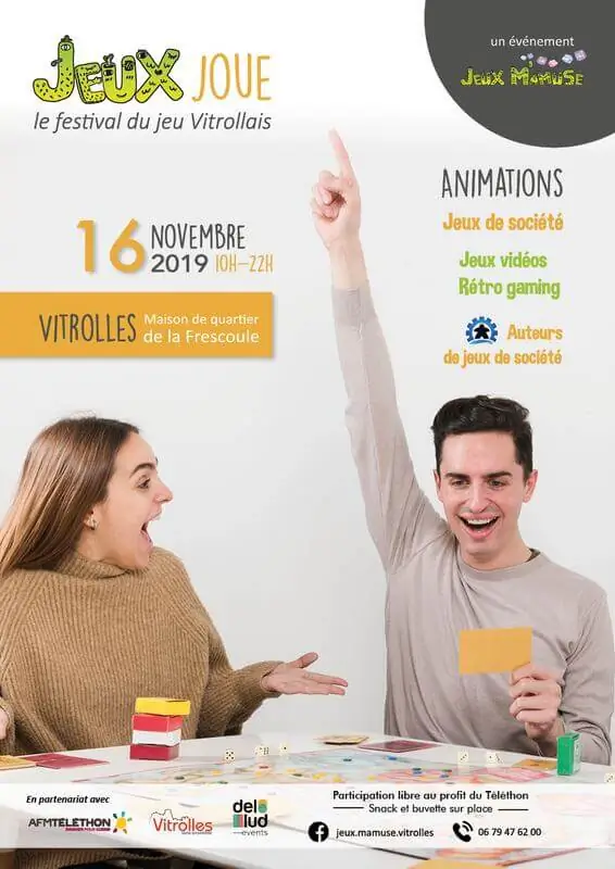 Affiche officielle Jeux joue 2019