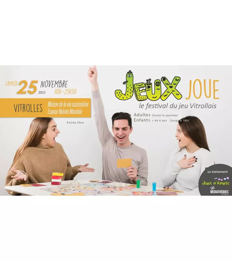 Affiche officielle Jeux joue 2023