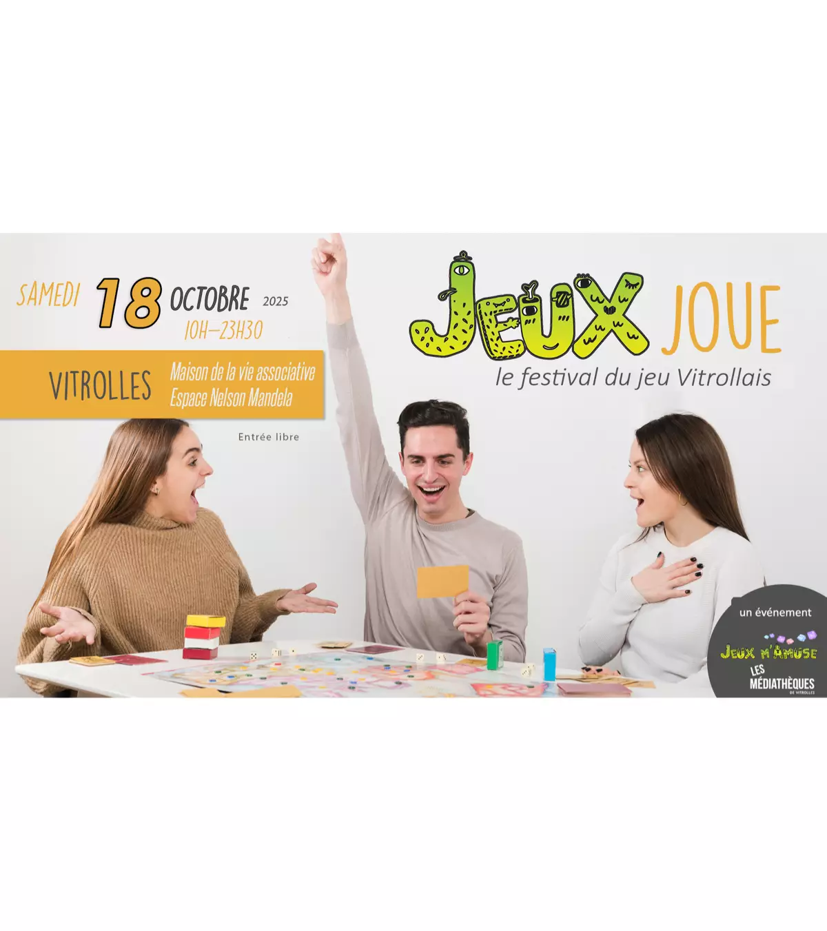 Affiche officielle Jeux joue 2025