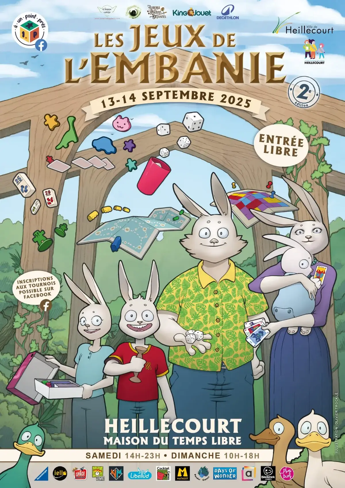 Official poster Les jeux de l'embanie 2025