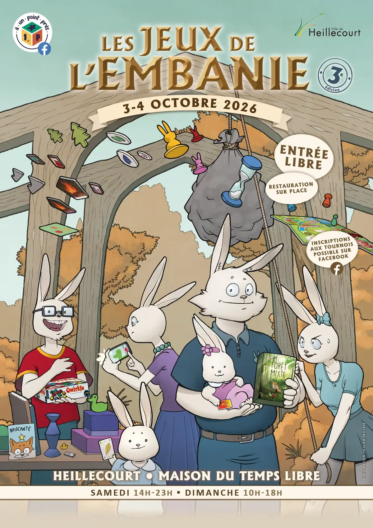 Affiche officielle Les jeux de l'embanie 2026