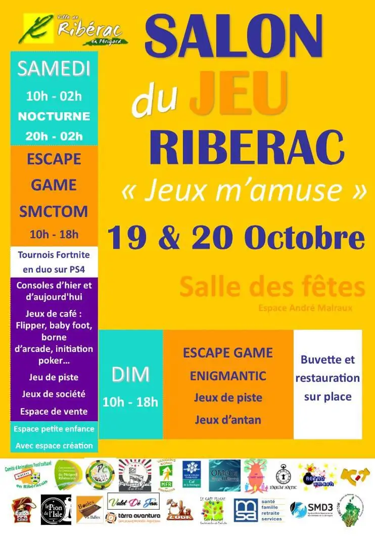 Affiche officielle Jeux m'amuse 2019