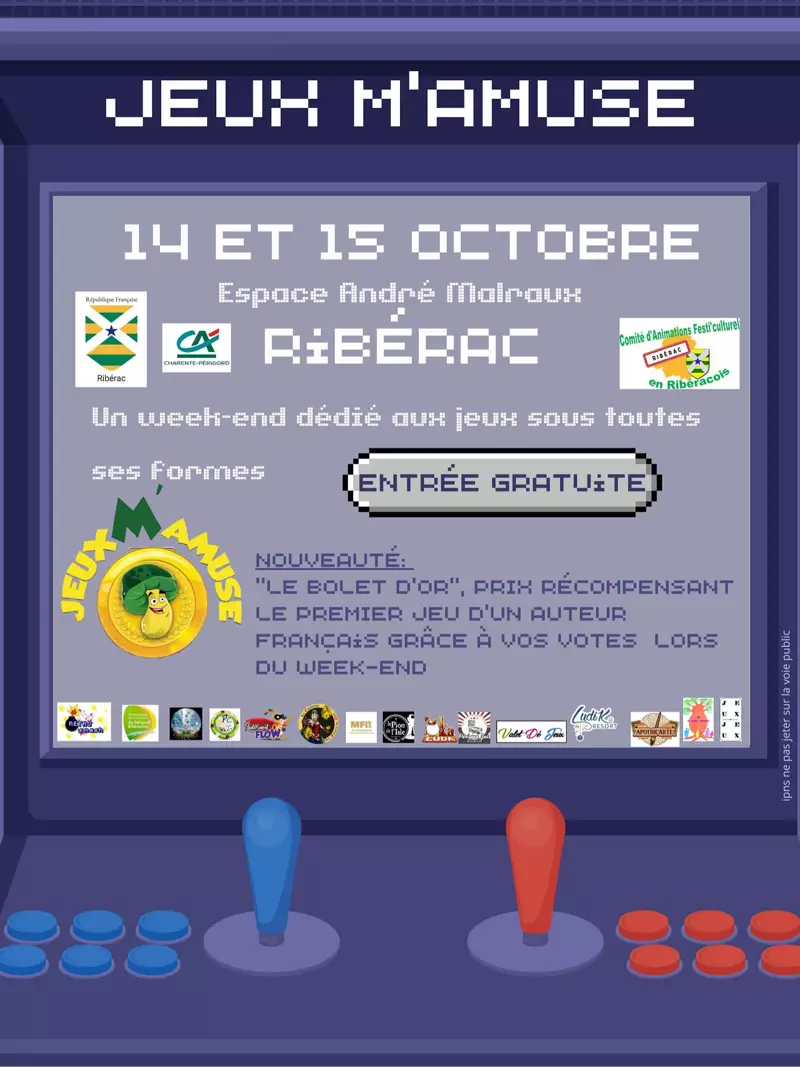 Official poster Jeux m'amuse 2023