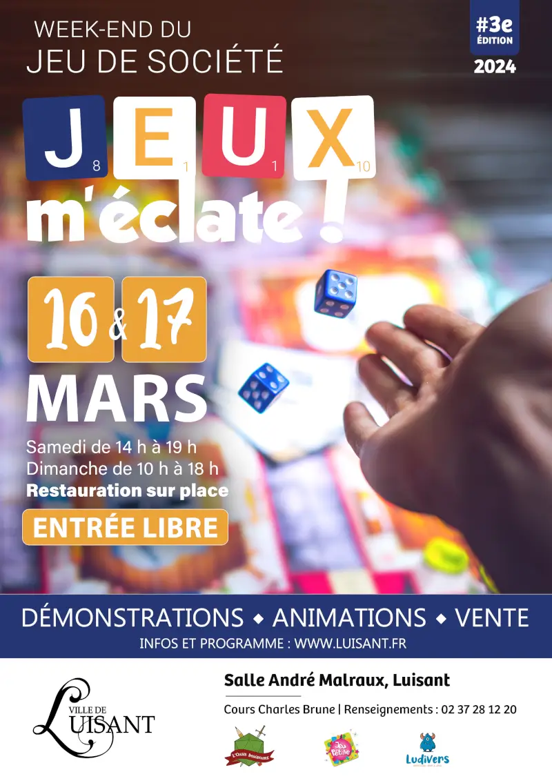 Official poster Jeux m'éclate ! 2024