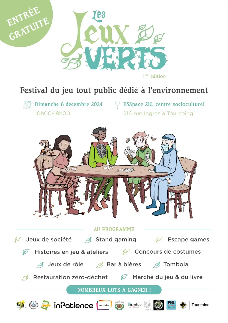 Affiche officielle Les Jeux Verts 2024