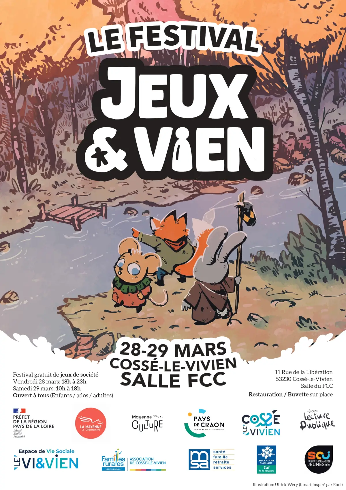 Affiche officielle Jeux&Vien 2025