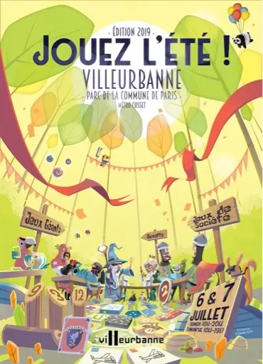 Affiche officielle Jouez l'été ! 2019