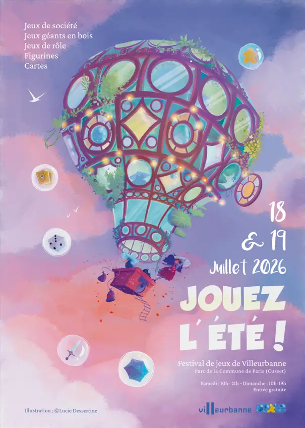 Affiche officielle Jouez l'été ! 2026