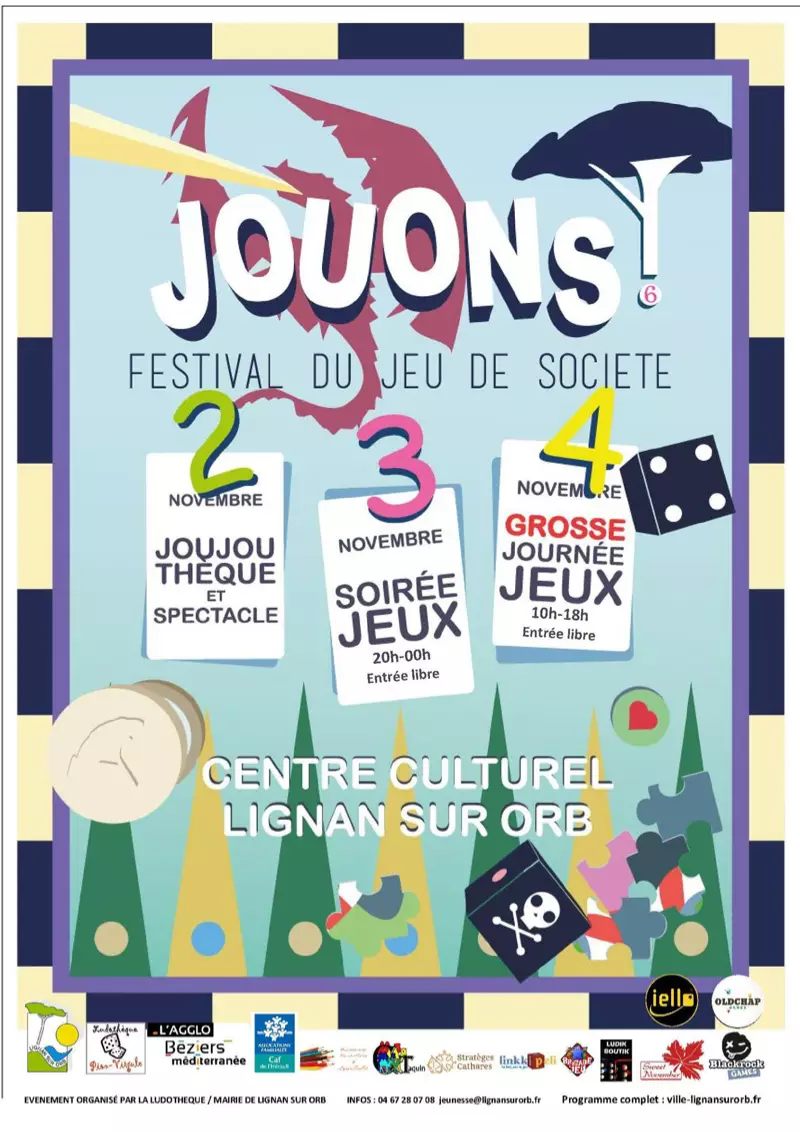 Affiche officielle Jouons ! 2017