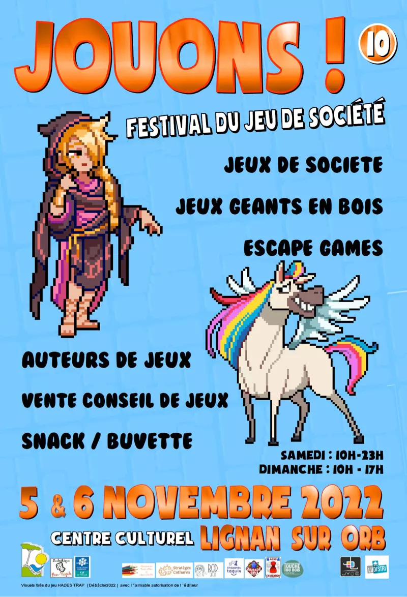 Affiche officielle Jouons ! 2022