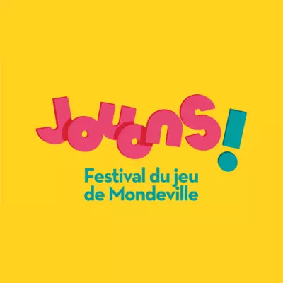 Logo Jouons ! Festival du jeu de Mondeville 2025