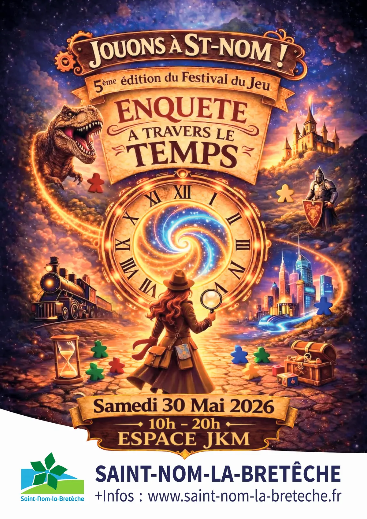 Official poster Jouons à Saint-Nom 2026