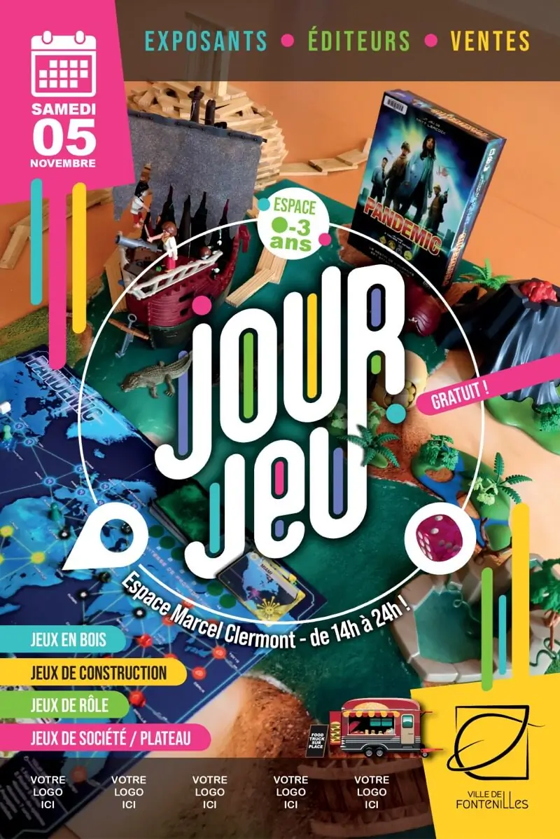 Official poster Le Jour Jeu 2022