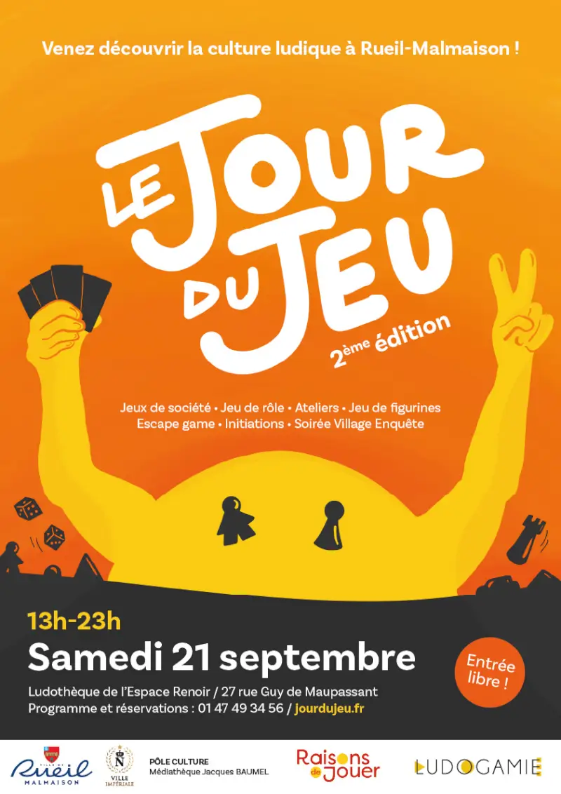Affiche officielle Le Jour du jeu 2024