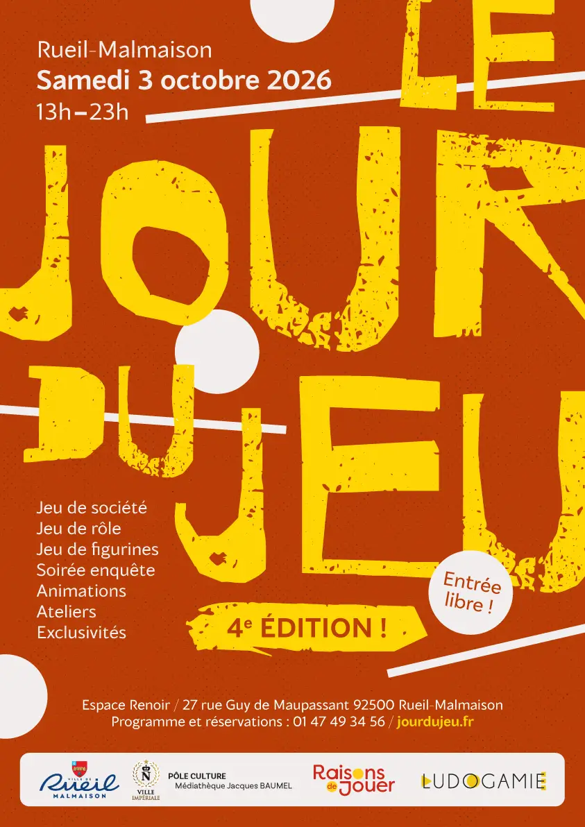 Affiche officielle Le Jour du jeu 2026