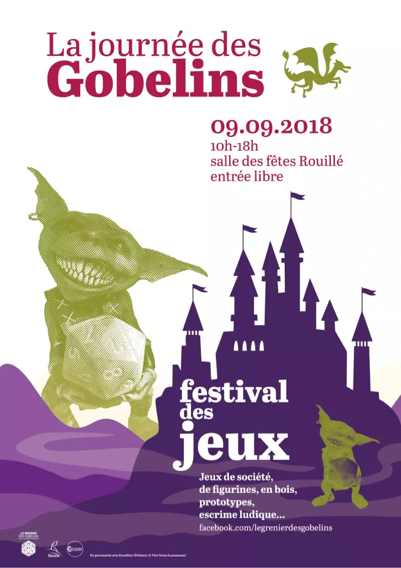 Affiche officielle La journÃ©e des Gobelins 2018