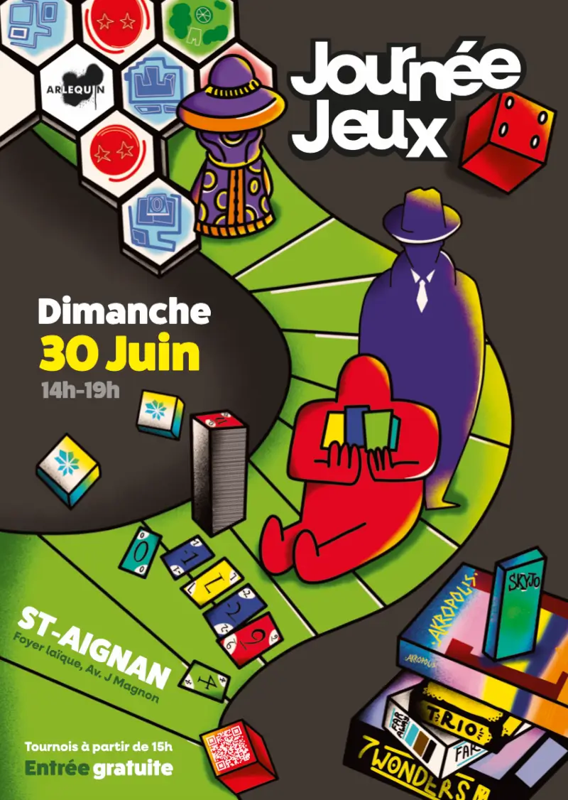 Affiche officielle Journée Jeux 2024