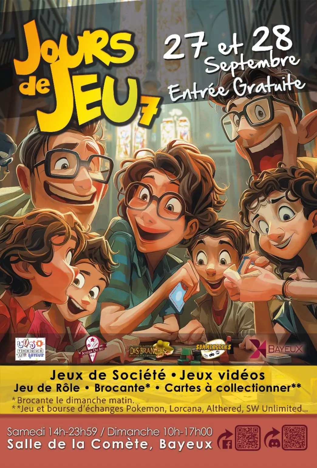 Official poster Jours de jeu 2025