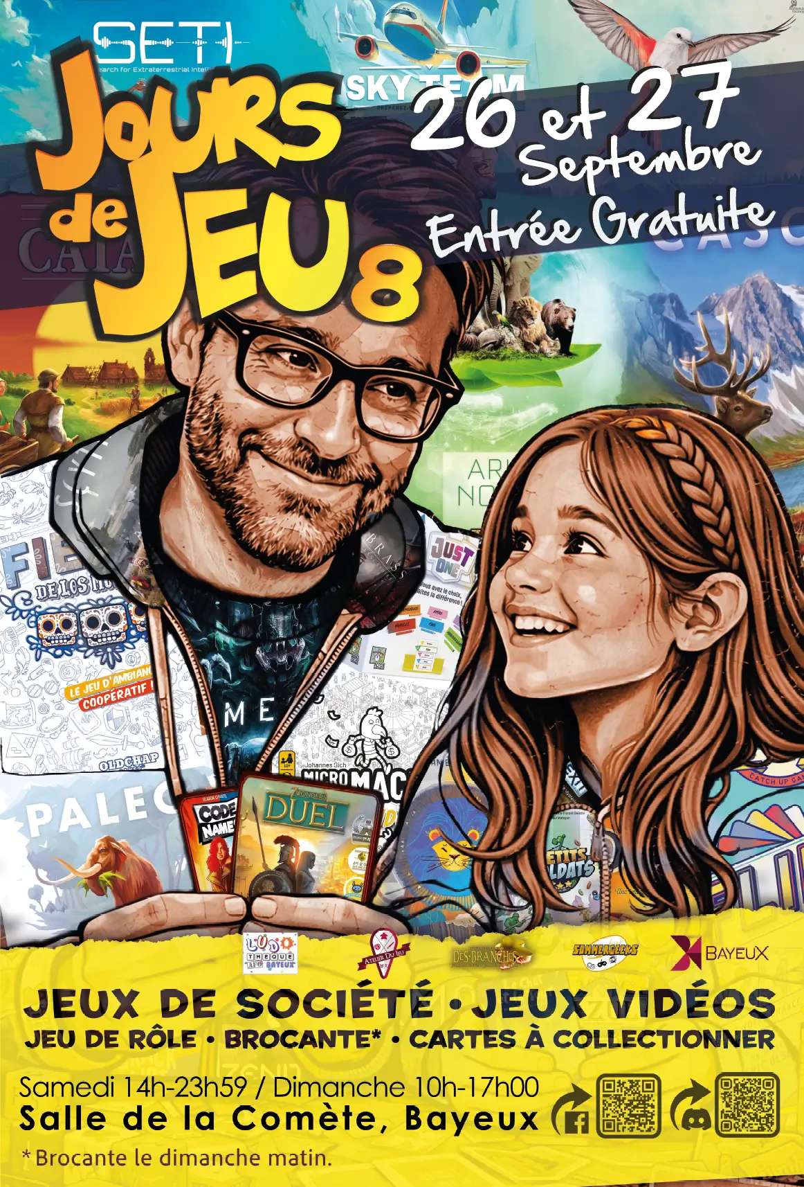 Official poster Jours de jeu 2026