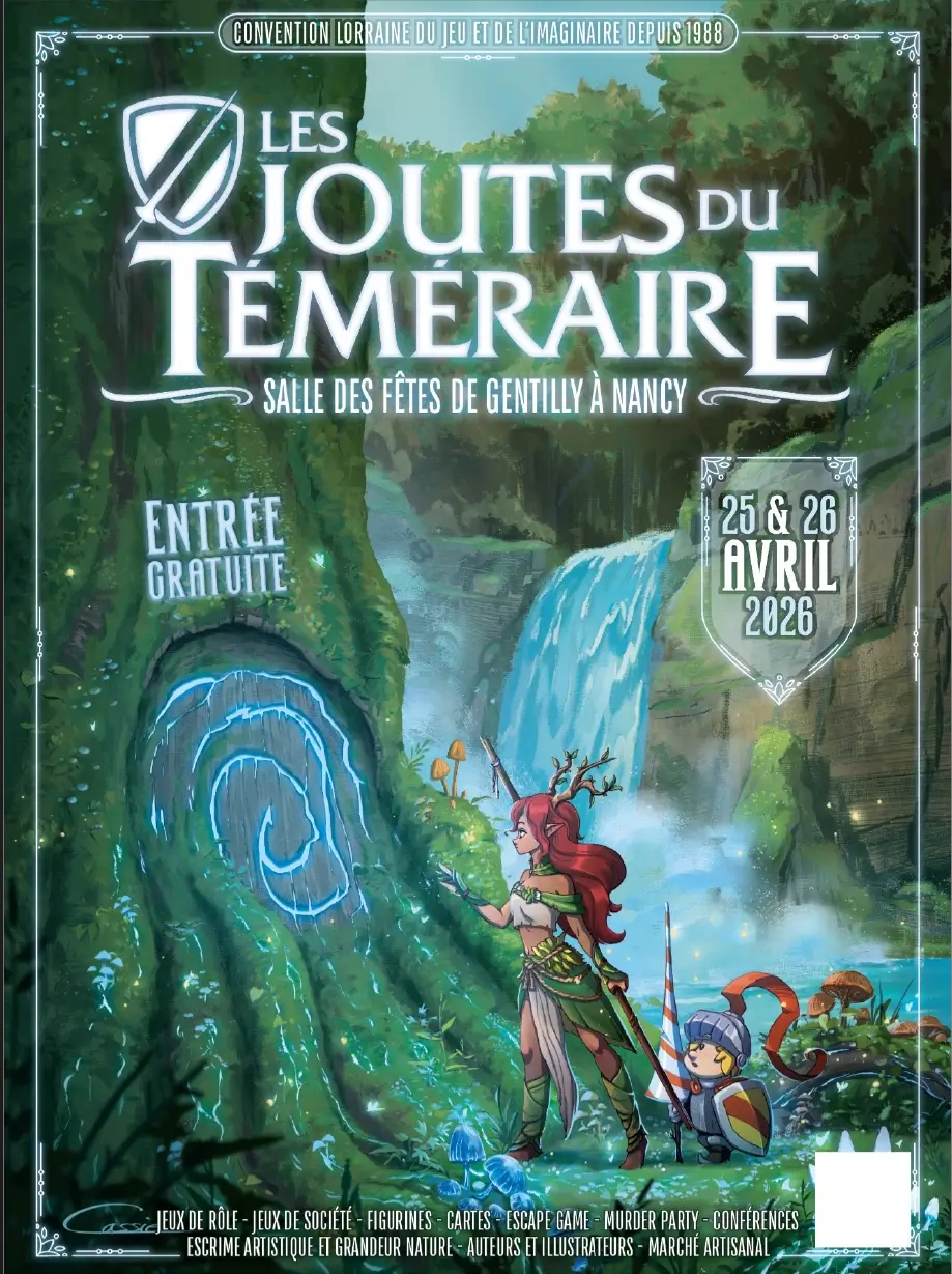 Affiche officielle Joutes du Téméraire : Edition du Phénix 2026