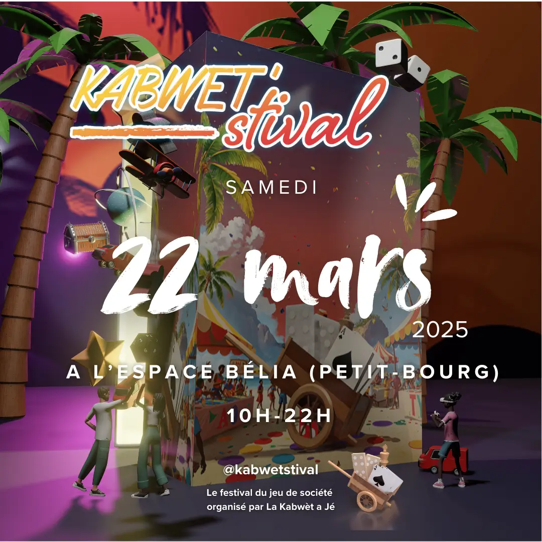 Affiche officielle Kabwèt'stival 2025