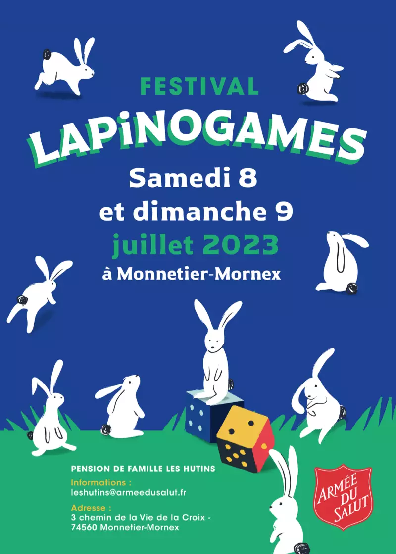 Affiche officielle Lapinogames 2023