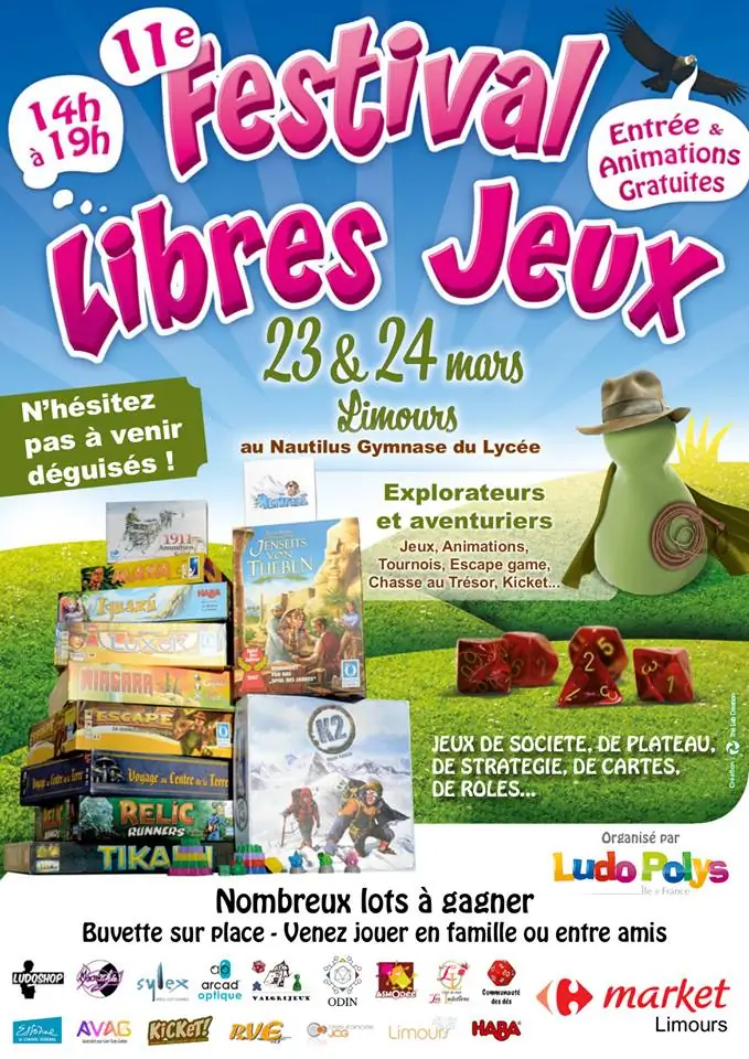 Affiche officielle Libres Jeux 2019