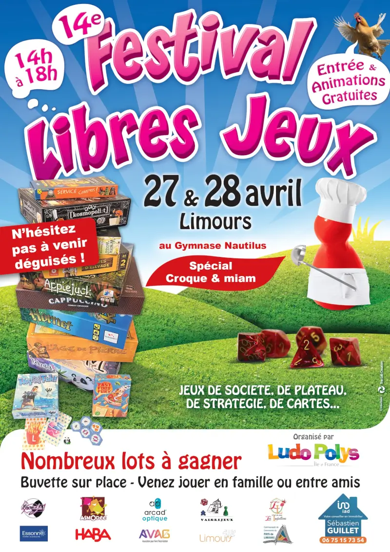 Affiche officielle Libres Jeux 2024