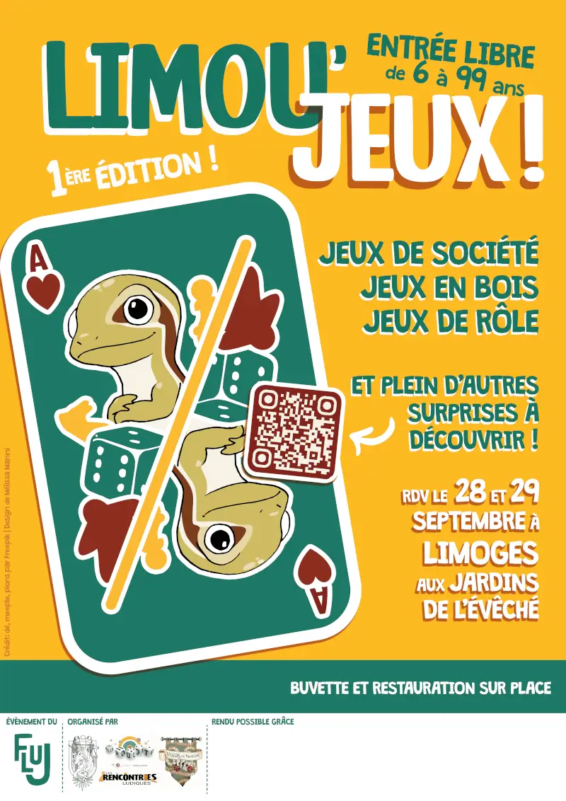 Affiche officielle Limou'Jeux 2024