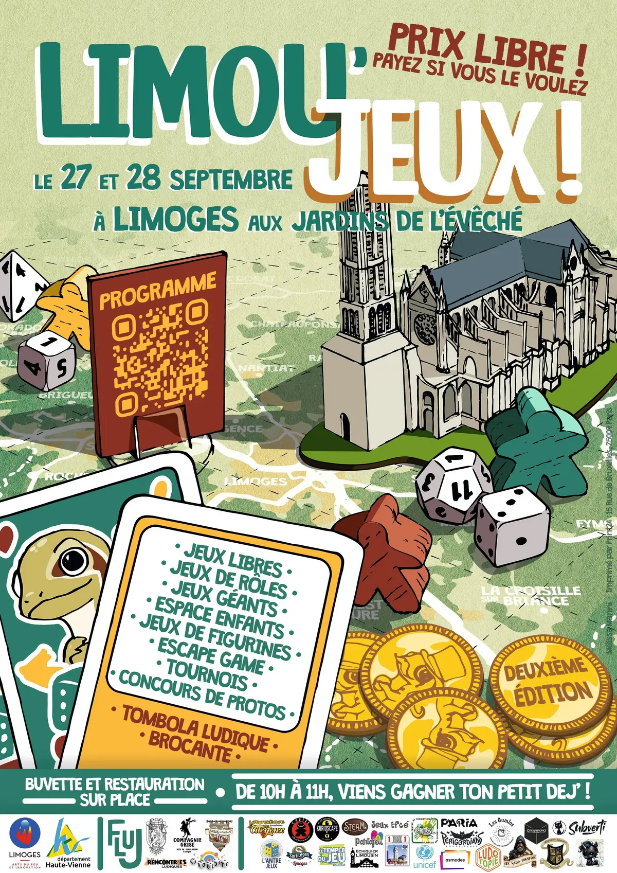 Affiche officielle Limou'Jeux 2025