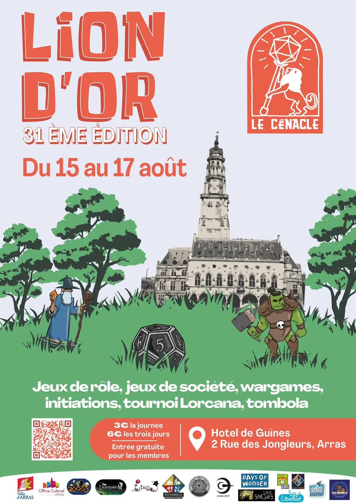 Official poster Lion d'Or 2025