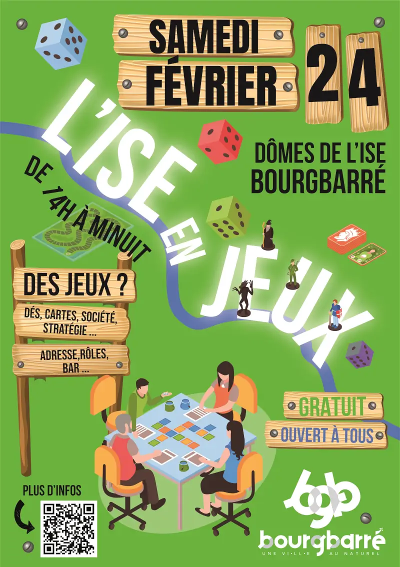 Affiche officielle L'Ise en jeux 2024