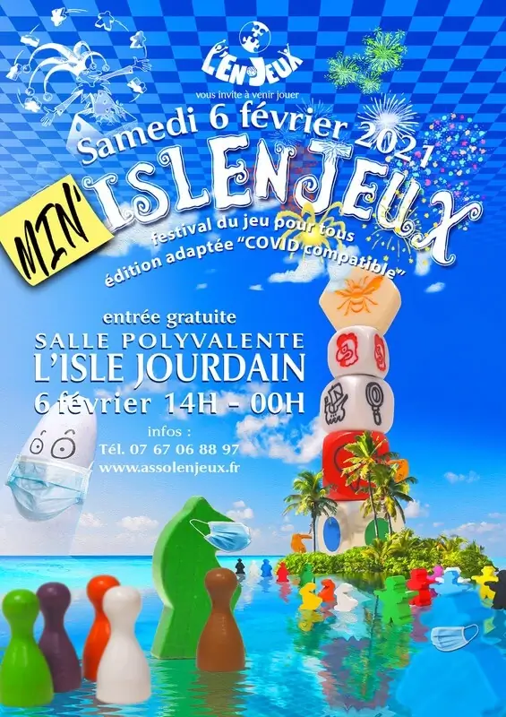 Affiche officielle LislEnJeux 2021