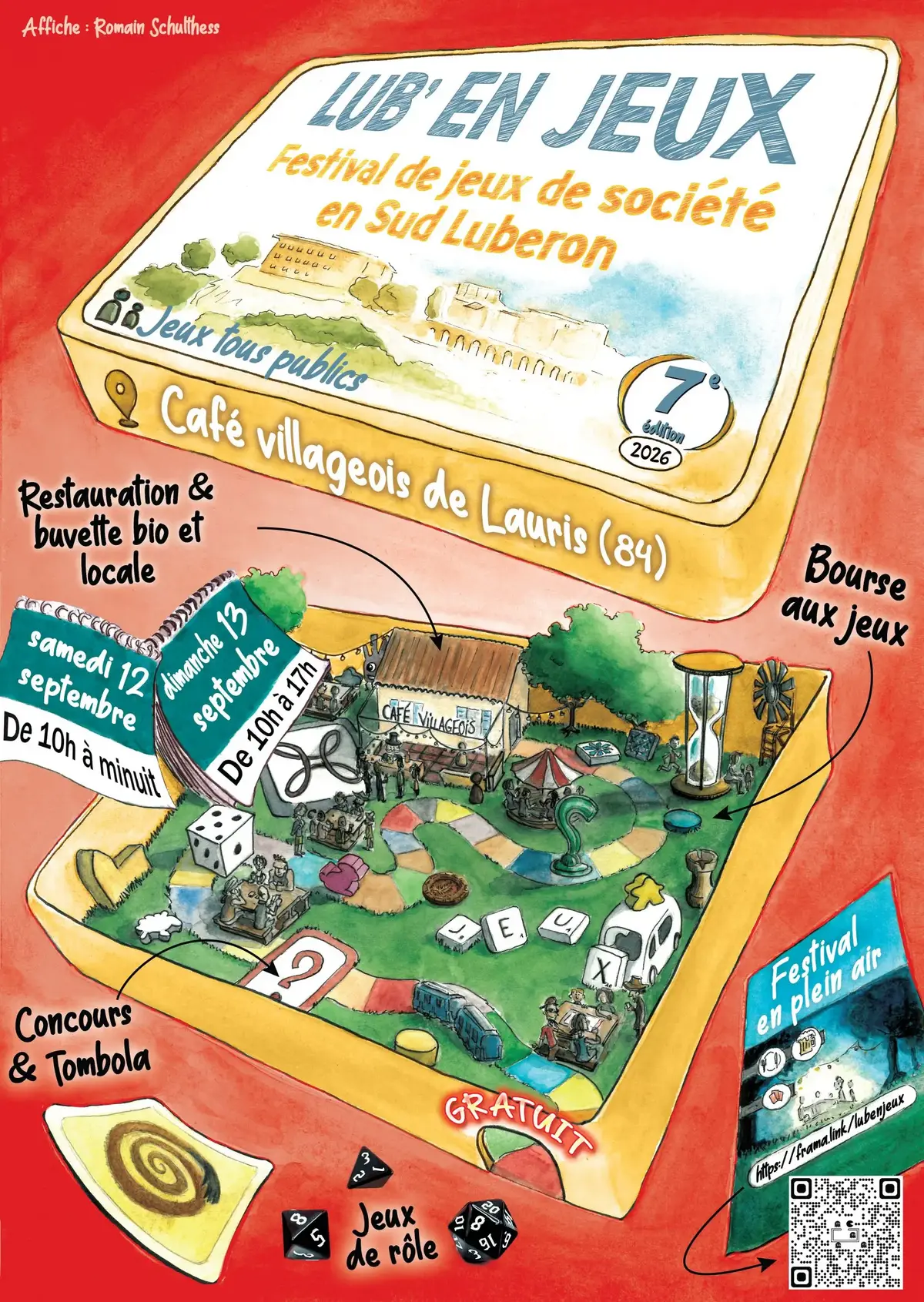 Official poster Lub' en Jeux 2026