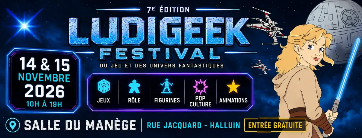 Affiche officielle Ludi Geek 2026