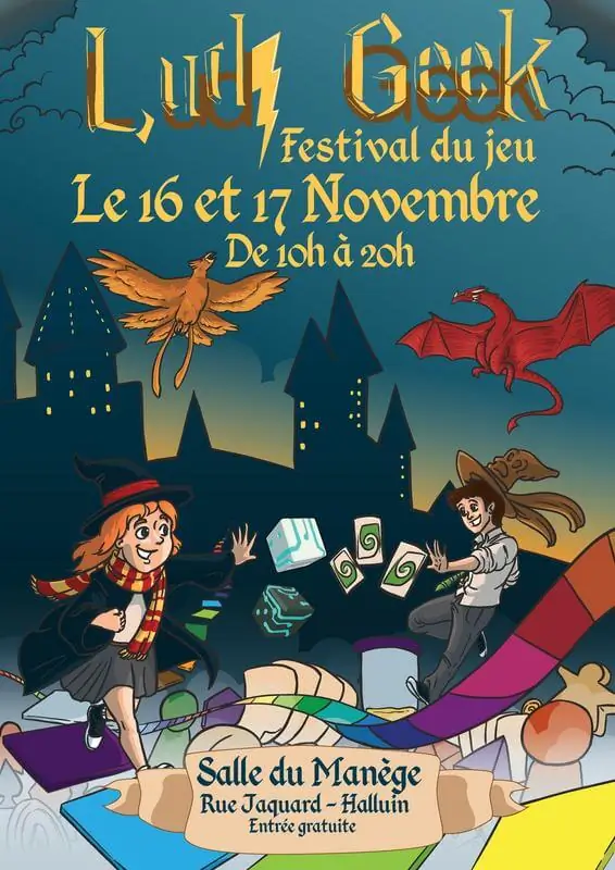 Affiche officielle Ludi Geek 2019