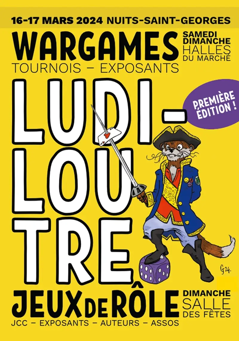 Affiche officielle Ludi-Loutre 2024