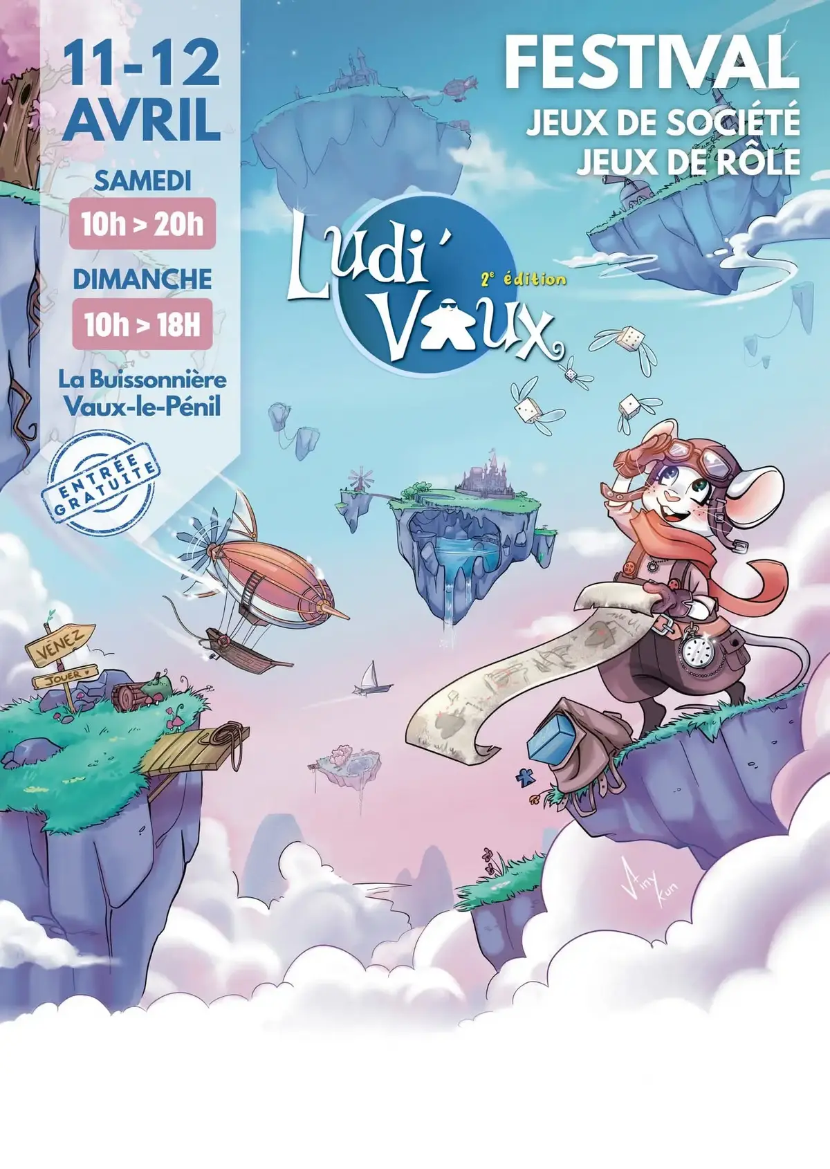 Official poster Ludi'Vaux 2026