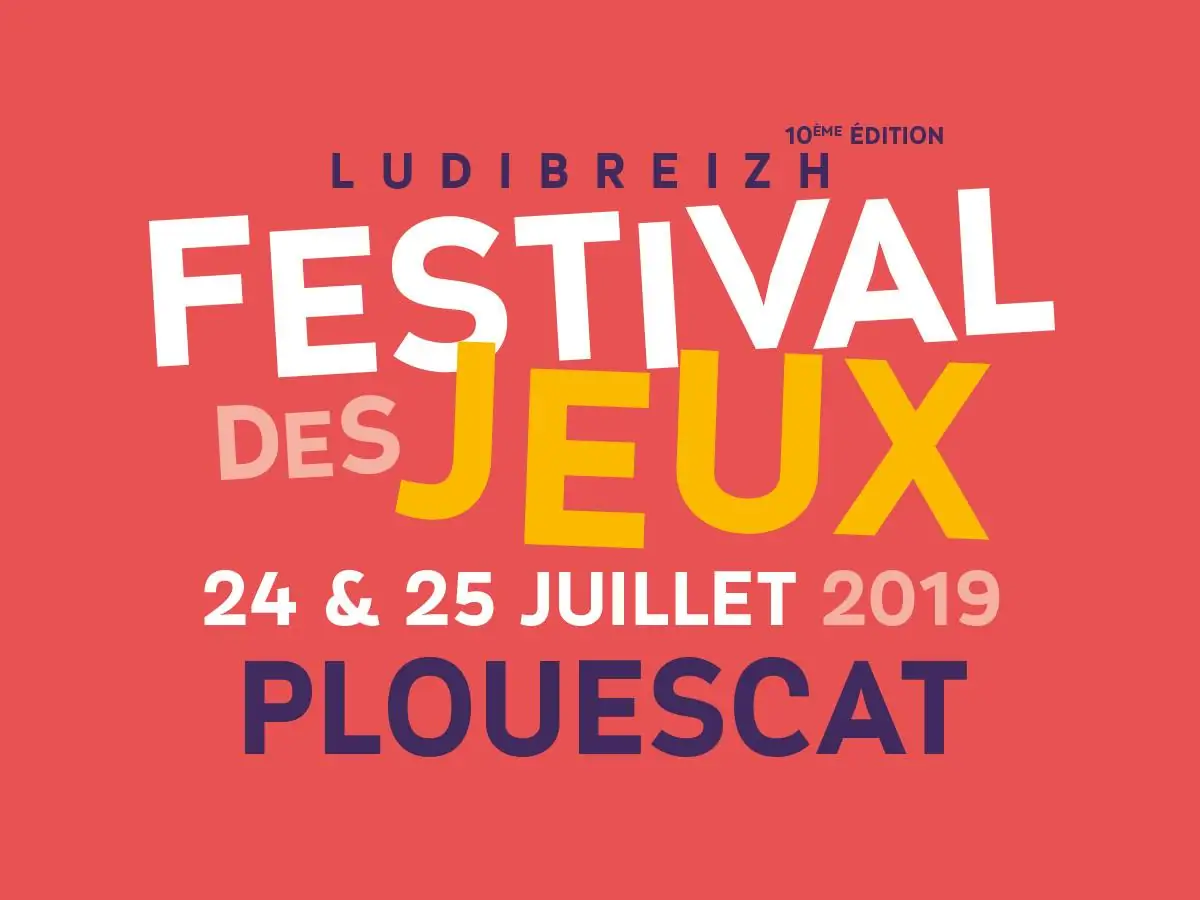 Affiche officielle Festival Ludibreizh 2019