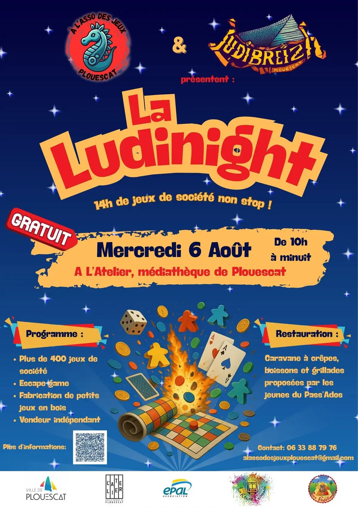 Affiche officielle Festival Ludibreizh 2025